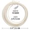 The Beadsmith Twisted Craft Wire - Wire Elements - Medium Temper - 18 Gauge, 8 Ft Coil - Silver Color - Beading Wire Used for Jewelry Making, and Other DIY Arts & Crafts